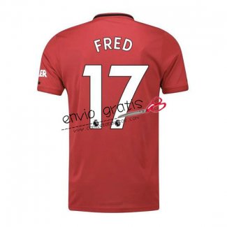 Camiseta Manchester United Primera Equipacion 17 FRED 2019-2020