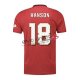 Camiseta Manchester United Primera Equipacion 18 HANSON 2019-2020 Cup