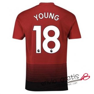 Camiseta Manchester United Primera Equipacion 18#YOUNG 2018-2019