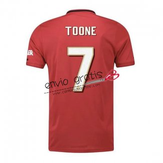 Camiseta Manchester United Primera Equipacion 7 TOONE 2019-2020 Cup