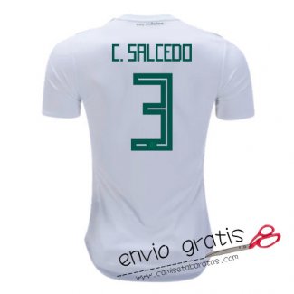 Camiseta Mexico Segunda Equipacion 3#C.SALCEDO 2018