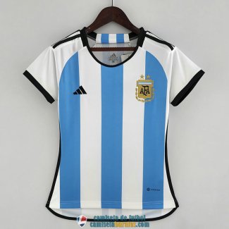 Camiseta Mujer Argentina Primera Equipacion 2022/2023