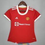Camiseta Mujer Manchester United Primera Equipacion 2021/2022