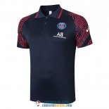 Camiseta PSG Polo Navy Red 2020/2021 Camiseta PSG Polo Navy Red 2020/2021