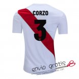 Camiseta Peru Primera Equipacion 3#CORZO 2018