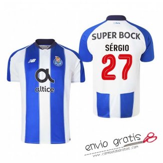 Camiseta Porto Primera Equipacion 27#SERGIO 2018-2019