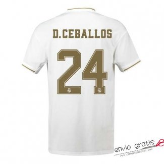 Camiseta Real Madrid Primera Equipacion 24#D.CEBALLOS 2019-2020