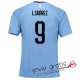 Camiseta Uruguay Primera Equipacion 9#L.SUAREZ 2018