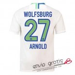 Camiseta VfL Wolfsburg Segunda Equipacion 27#ARNOLD 2018-2019