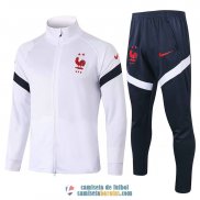 Francia Chaqueta White + Pantalon 2020/2021