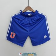 Pantalon Corto Universidad De Chile Primera Equipacion 2022/2023