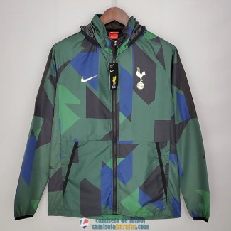 Tottenham Hotspur Chaqueta Rompevientos Green Pattern 2021/2022