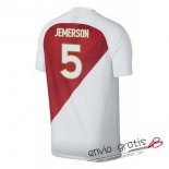 Camiseta AS Monaco Primera Equipacion 5#JEMERSON 2018-2019
