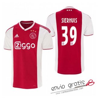 Camiseta Ajax Primera Equipacion 39#SIERHUIS 2018-2019