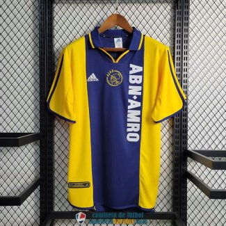 Camiseta Ajax Retro Segunda Equipacion 2000 2001