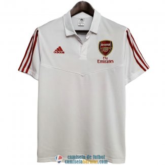 Camiseta Arsenal Polo White 2020/2021