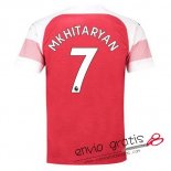 Camiseta Arsenal Primera Equipacion 7#MKHITARYAN 2018-2019