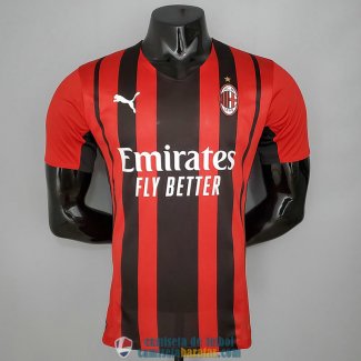 Camiseta Authentic AC Milan Primera Equipacion 2021/2022