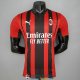 Camiseta Authentic AC Milan Primera Equipacion 2021/2022