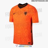 Camiseta Authentic Holanda Euro Primera Equipacion 2020