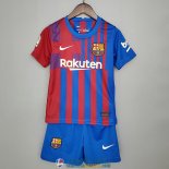 Camiseta Barcelona Ninos Primera Equipacion 2021/2022