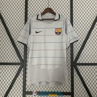 Camiseta Barcelona Retro Segunda Equipacion 2003/2004