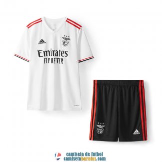 Camiseta Benfica Ninos Segunda Equipacion 2021/2022