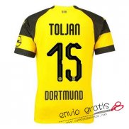 Camiseta Borussia Dortmund Primera Equipacion 15#TOLJAN 2018-2019