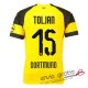 Camiseta Borussia Dortmund Primera Equipacion 15#TOLJAN 2018-2019