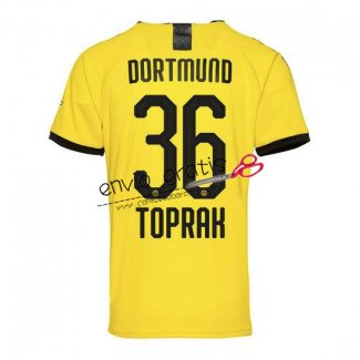 Camiseta Borussia Dortmund Primera Equipacion 36 TOPRAK 2019-2020