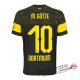 Camiseta Borussia Dortmund Segunda Equipacion 10#M.GOTZE 2018-2019