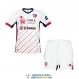 Camiseta Cagliari Calcio Ninos Segunda Equipacion 2020/2021