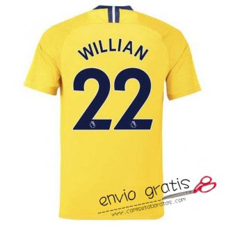 Camiseta Chelsea Segunda Equipacion 22#WILLIAN 2018-2019