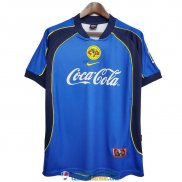 Camiseta Club America Retro Segunda Equipacion 2001 2002