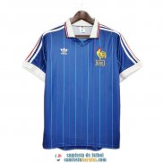 Camiseta Francia Retro Primera Equipacion 1982 1983