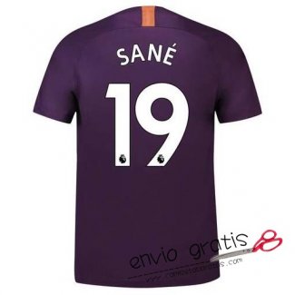 Camiseta Manchester City Tercera Equipacion 19#SANE 2018-2019