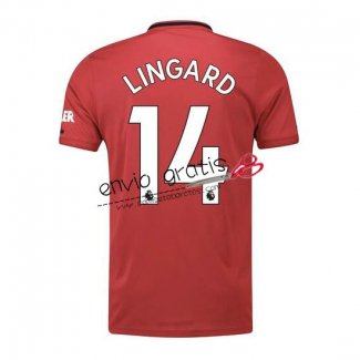 Camiseta Manchester United Primera Equipacion 14 LINGARD 2019-2020