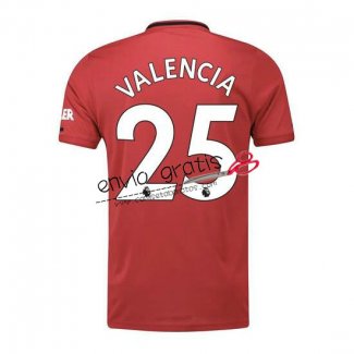 Camiseta Manchester United Primera Equipacion 25 VALENCIA 2019-2020