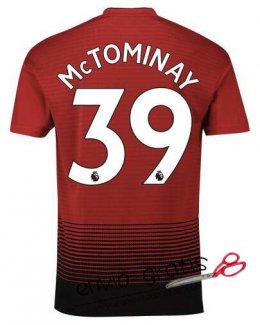Camiseta Manchester United Primera Equipacion 39#McTOMINAY 2018-2019