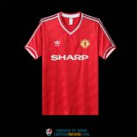 Camiseta Manchester United Retro Primera Equipacion 1986/1988