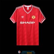 Camiseta Manchester United Retro Primera Equipacion 1986/1988