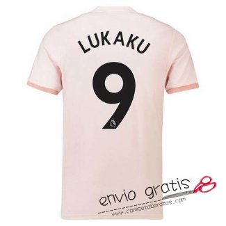 Camiseta Manchester United Segunda Equipacion 9#LUKAKU 2018-2019