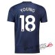 Camiseta Manchester United Tercera Equipacion 18#YOUNG 2018-2019