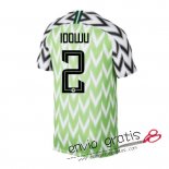 Camiseta Nigeria Primera Equipacion 2#IDOWU 2018
