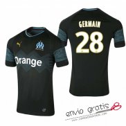 Camiseta Olympique Marseille Segunda Equipacion 28#GERMAIN 2018-2019