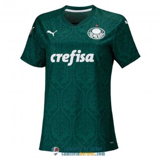 Camiseta Palmeiras Camiseta Mujer Primera Equipacion 2020/2021