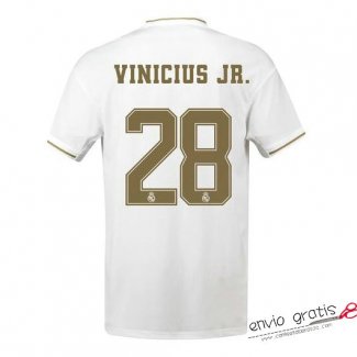 Camiseta Real Madrid Primera Equipacion 28#VINICIUS JR. 2019-2020