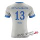Camiseta Schalke 04 Segunda Equipacion 13#Rudy 2018-2019