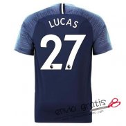 Camiseta Tottenham Hotspur Segunda Equipacion 27#LUCAS 2018-2019