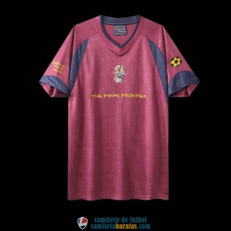 Camiseta West Ham United x Iron Maiden Retro Red 2010/2011